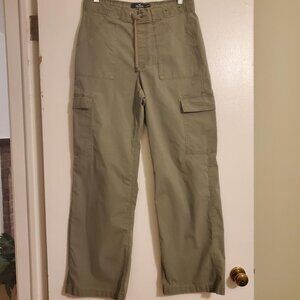 Hollister Green Cargo Pants Size M